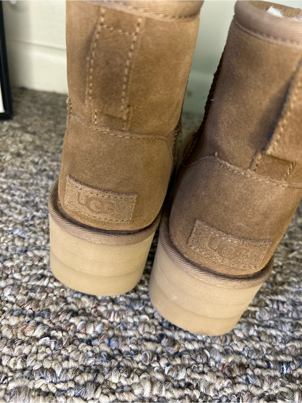 UGG Classic Chestnut Platform Mini Bootie Size 7 New without Box/Tag - Picture 15 of 15